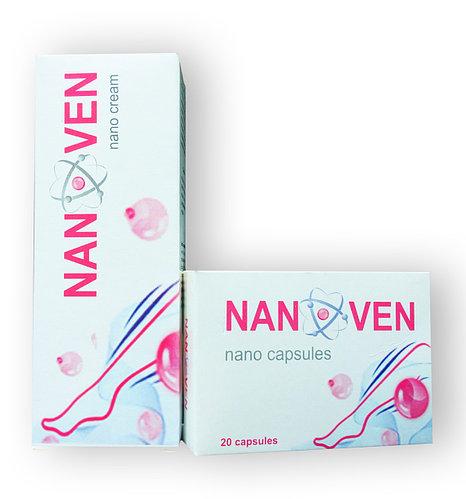 Nanoven - Комплекс від варикозу Крем + Капсули (Нановен)