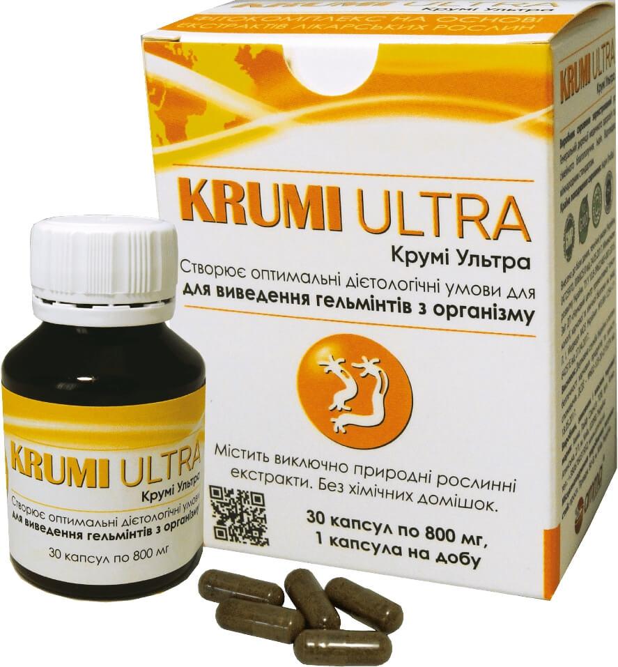 Krumi Ultra - Антигельмітний засіб від паразитів (Крумі Ультра)