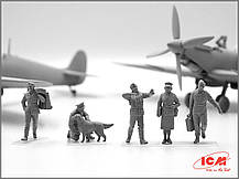 Пилоти та техніки ВВС Великобританії (1939 -1945). 1/48 ICM 48081, фото 3