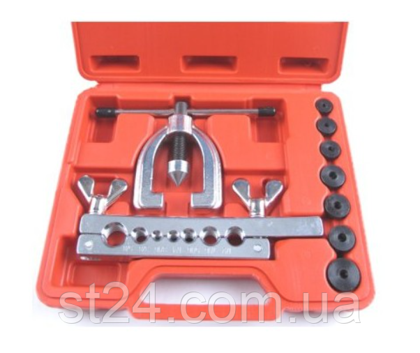 Набір для розвальцьовування трубок гальмівних каналів 10 одиниць KBGlobal KB09065, фото 1