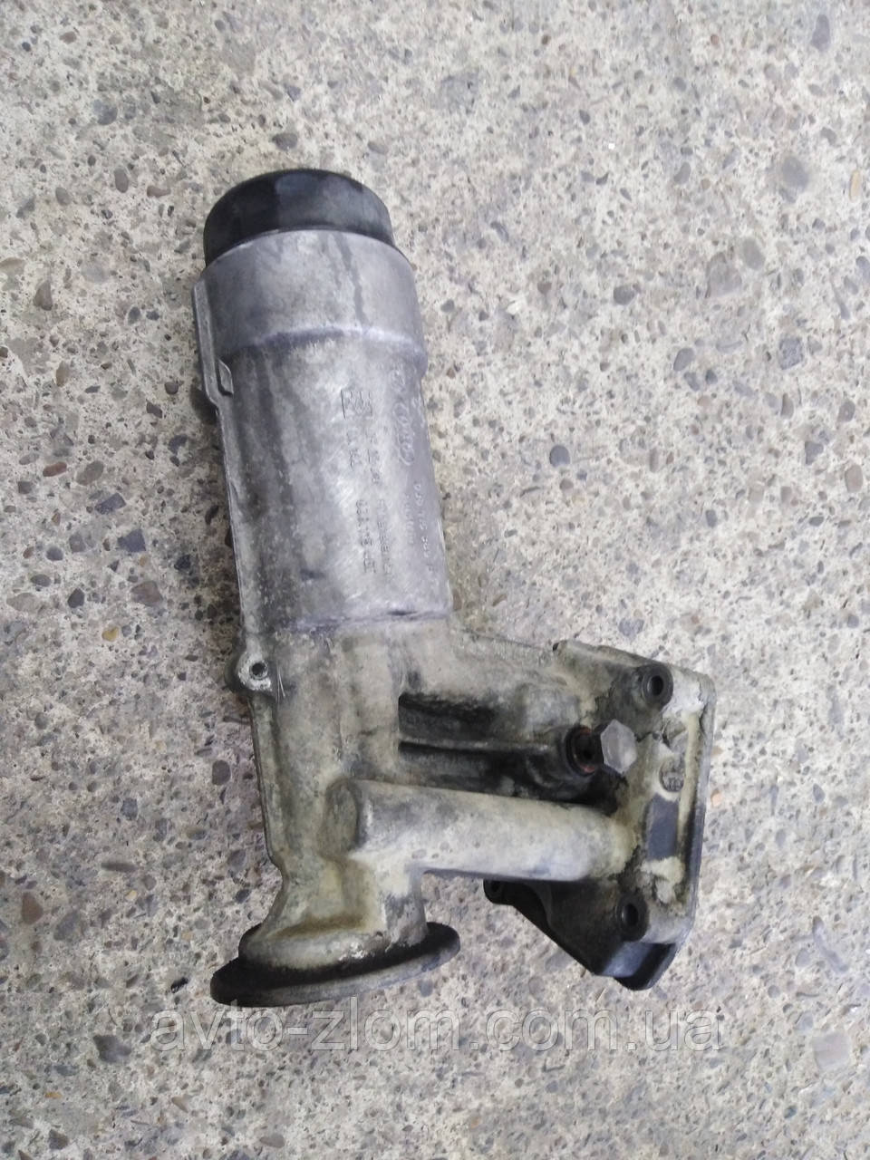 Корпус оливного фільтра Volkswagen Passat B5, Golf 4, Sharan, Пассат Б5, Гольф 4, Шаран 1,9 TDI. 038115389B., фото 1