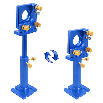 Тримач дзеркала 25 мм MHC1-25 для лазерного CO2 верстата, кріплення для дзеркала лазера, юстировочная майданчик, фото 3