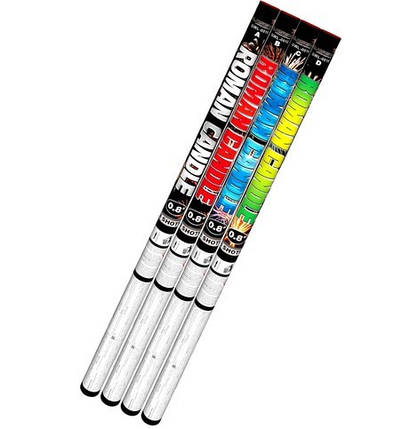 Римські свічки ROMAN CANDLE 8 пострілів 20 мм калібр GWL-0010, фото 2