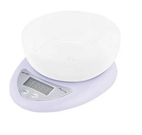 Кухонні ваги до 7 кг із чашею Domotec-126 + батарейки точні кухонні ваги для зважування