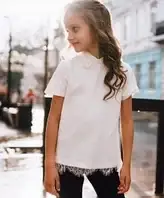 Шкільна форма для дівчаток Rolly Корея 18076 Молочний.Топ!.Хіт!