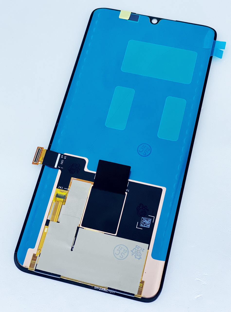 Дисплей (экран) для Xiaomi Mi Note 10, Mi Note 10 Pro + тачскрин, черный, версія Visionox, Amoled, оригінал