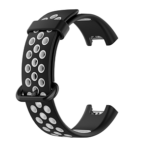 Ремінець CDK Silicone Sport Band Nike для Xiaomi Redmi Watch (012954) (black / grey)