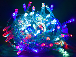 Новорічна Світлодіодна Гірлянда Нитка на Ялинку Внутрішня 200 LED Мульти пр/пр
