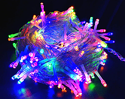 Новорічна Світлодіодна Гірлянда Нитка на Ялинку Внутрішня 300 LED Мульти пр./пр7386