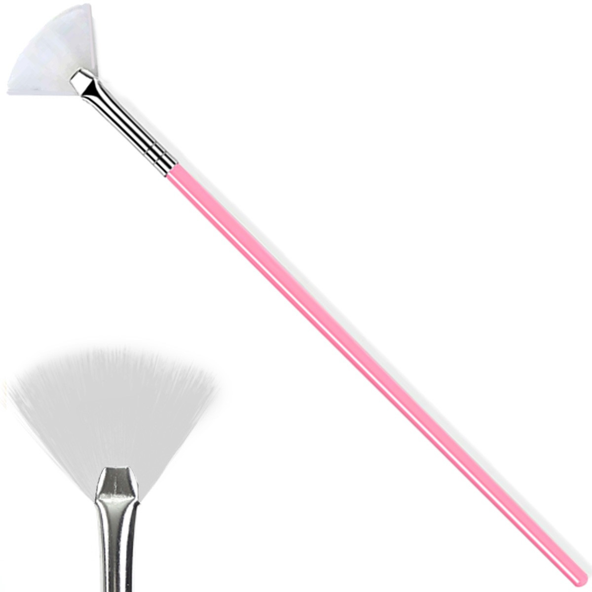 Кисть віяло для нігтів, фото 1