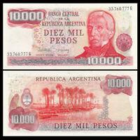 Argentina Аргентина - 10000 Pesos 1976 - 1983 P. 306a(1) serie A UNC