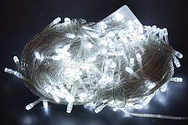 Новорічна Світлодіодна Гірлянда Нитка на Ялинку Внутрішня 400 LED Лампочок Білий пр/пр (26 м)