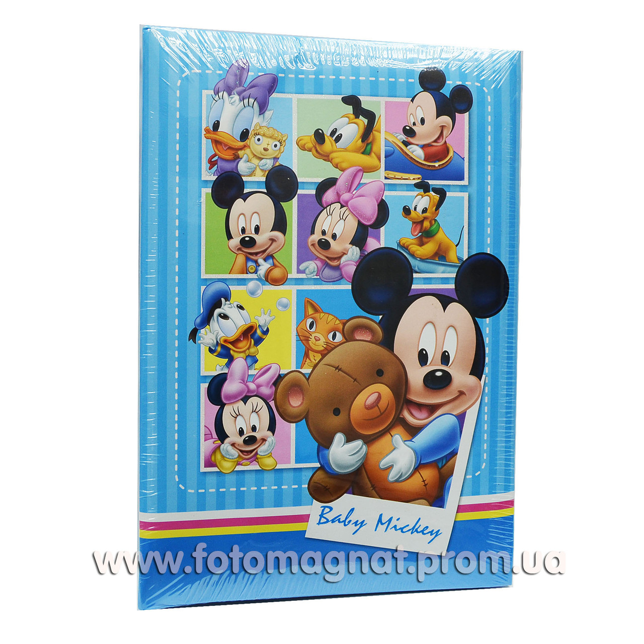 Фотоальбом DISNEY (дитячий альбом) 300/10х15см. "місце для записів"