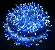 Новорічна Світлодіодна Гірлянда Нитка на Ялинку Внутрішня 500 LED Синій пр/пр