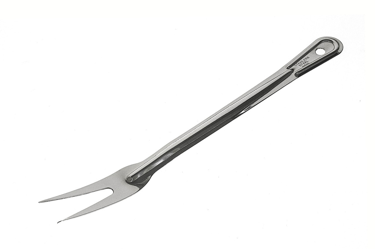 Вилка для м'яса з нержавіючої сталі 33 см для подачі та сервірування