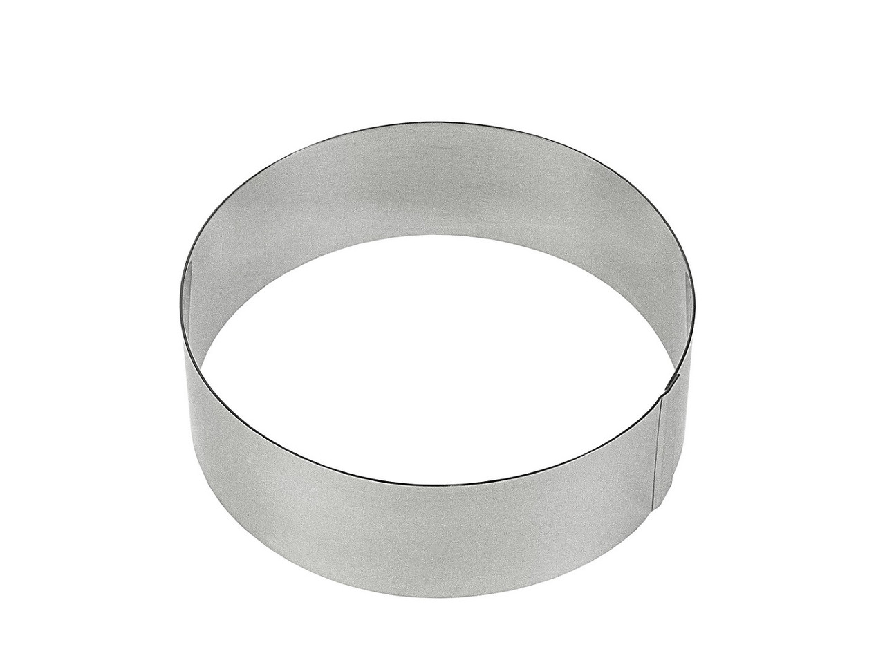 Форма кругла з нержавіючої сталі 16х4.5 см для випікання