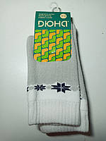 Дитячі шкарпетки махрові - Дюна р.18-20 (шкарпетки дитячі зимові махрові, Duna) 12в417-1618-світло-сірий