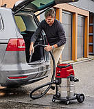 Пилосос для вологого та сухого прибирання акумуляторний Einhell TE-VC 36/25 Li S - Solo (2347170), фото 3