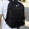 Чоловічий спортивний рюкзак Nike Air чорний сумка Найк спортивна для тренувань, фото 10