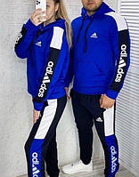 Теплий спортивний костюм Adidas. Зимовий спортивний костюм Adidas Адідас.Утеплений спортивний костюмна флісі