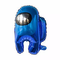 Куля фігурна "Амонг Ас" 55х43 см. Китай синій