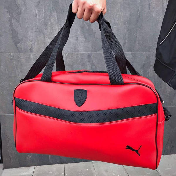 Puma ferrari top leather bag