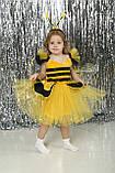 Дитячий святковий костюм для дівчинки Бджілка від 3 до 7 років, фото 2