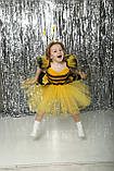 Дитячий святковий костюм для дівчинки Бджілка від 3 до 7 років, фото 4