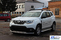 Передняя защита Кенгурятник Renault Sandero Stepway (12-20) рено сандеро степвей