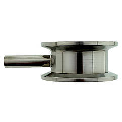 Вузол встановлення термометра 2" кламп під силіконовий ніпель (низький)