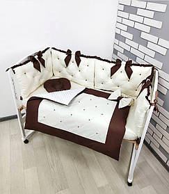 Набір постільної білизни в дитяче ліжечко: ковдра трансфомируется у конверт на виписку