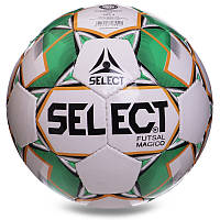 М'яч футзальний SELECT MAGICO GRAIN FB-2994 №4 білий-зелений