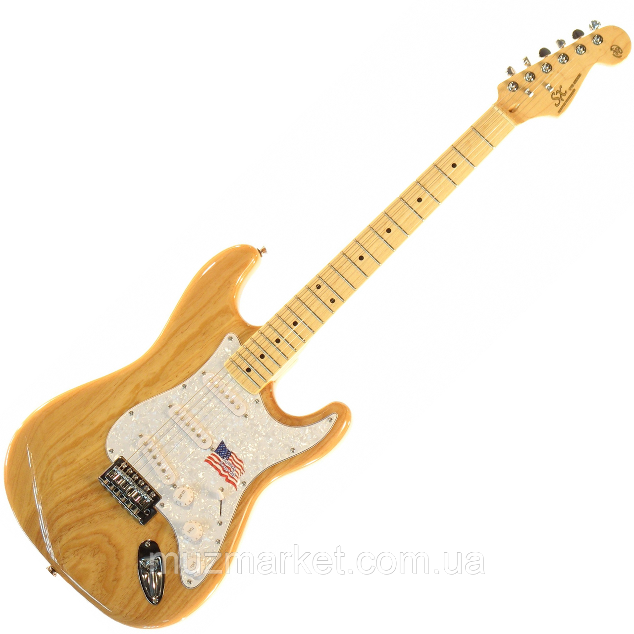 Електрогітара SX FST/ASH/NA, фото 1