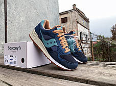 Чоловічі кросівки Saucony Shadow 5000 70584-1s сині Оригінал, фото 4