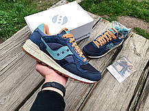 Чоловічі кросівки Saucony Shadow 5000 70584-1s сині Оригінал, фото 5