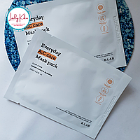 Зволожуюча заспокійлива тканева маска з екстрактом моркви  B_LAB Everyday A.C Сare Mask Pack, 20g