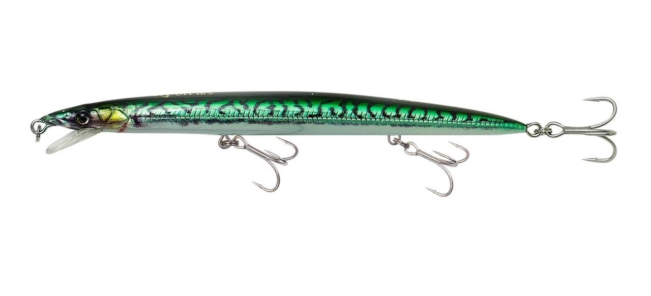 Воблер Savage Gear Sandeel Jerk Minnow F 175мм 25г 1,2 Green mackerel PHP