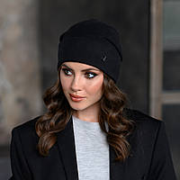 Женская шапка «Никея» цвет чёрный