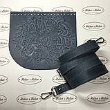 Клапан для в'язаної сумки "Букет"., фото 5