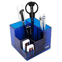 Набір настільний 9 предметів в коробці AXENT Cube, синій
