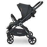 Коляска універсальна 2в1 El Camino Saga ME 1085 (dark grey), фото 4