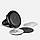 Магнітний власник телефону Baseus Magnetic Air Vent Car Mount with Cable Clip Black, фото 9