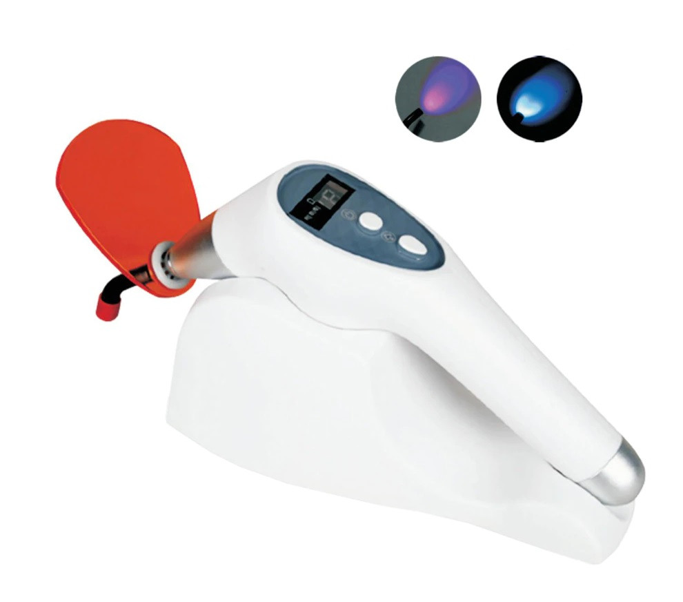 Лампа стоматологическая беспроводная LED Curing Light 2 в 1 с функцией кариес детектора 1200 - 2000 мВт/см2 - фото 1 - id-p1486246196