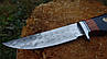 Ніж дамаський мисливський S-014, фото 6