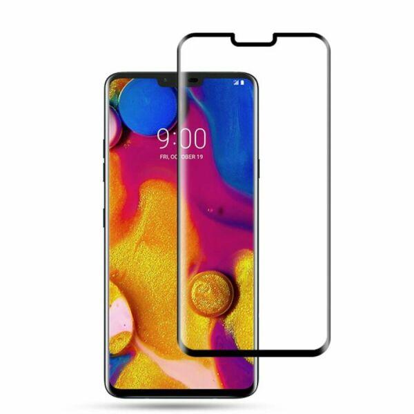 Захисне скло Mocolo 3D для LG V40 Black (0.33 мм)