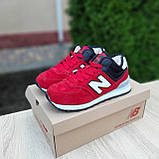 Кросівки на хутрі New Balance 574 Нью Беленс., фото 5