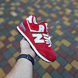 Кросівки на хутрі New Balance 574 Нью Беленс., фото 2