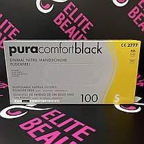 Рукавички для салонів краси нітрилові Pura, розмір S, фото 5
