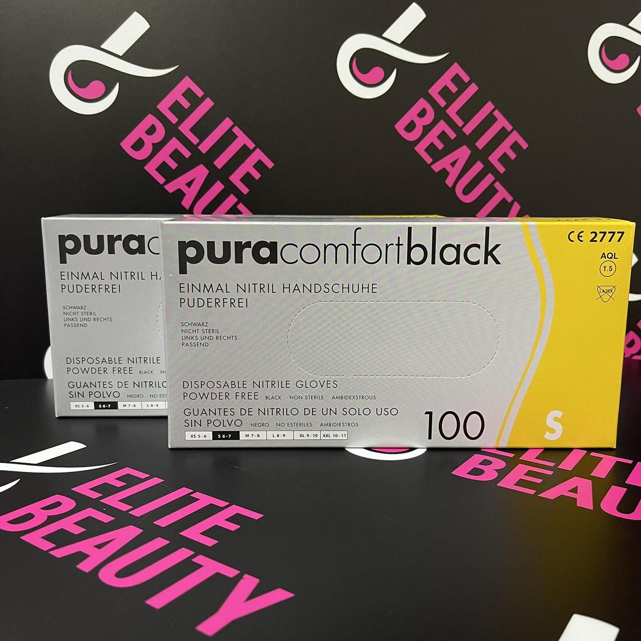 Рукавички для салонів краси нітрилові Pura, розмір S