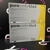 Рукавички для салонів краси нітрилові Pura, розмір S, фото 2